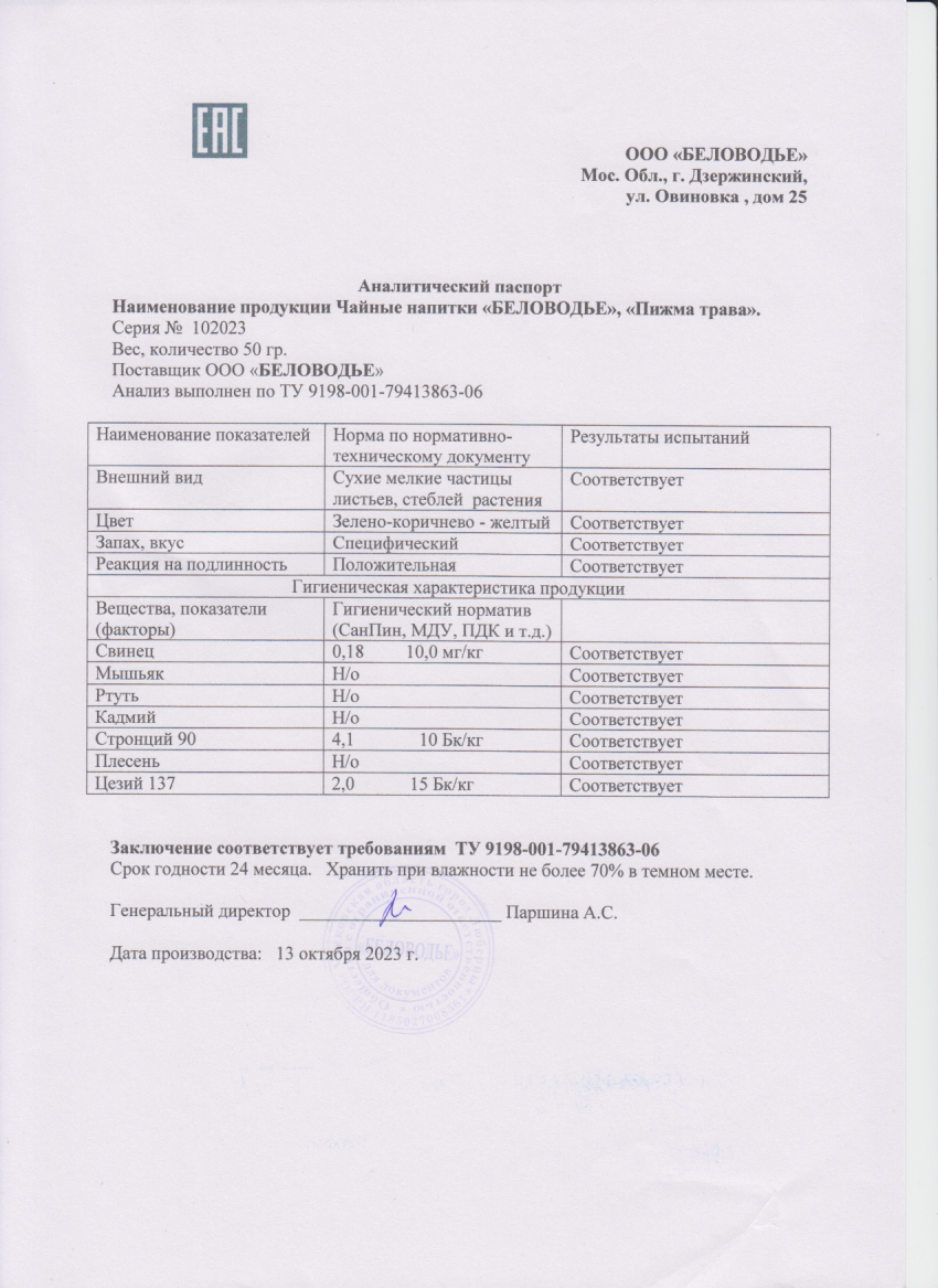 Паспорт №102023